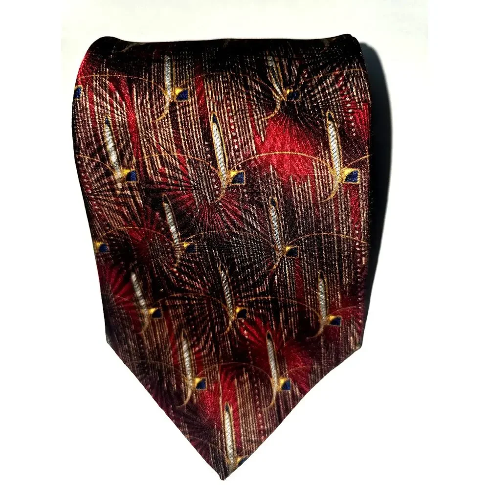 Bill Blass Black Label 100% Silk Tie